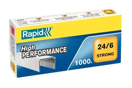 Rapid Strong 24:6 Klammern für Hefter 1000 Stk 