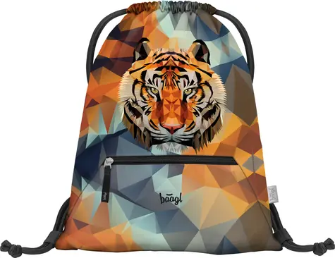 BAAGL Schulranzen Tiger / 46x36 cm