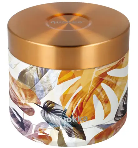 Quokka Whim Food Jar 0,6 l Herbst / Thermoskanne für Lebensmittel / Edelstahl 