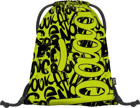 BAAGL Tasche Limette / 36x46 cm