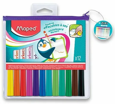 Maped Whiteboardmarker WB Fun Colors 12 Stk