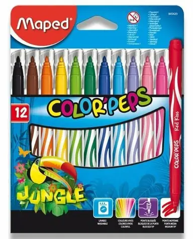 Maped Marker Color'Peps Jungle 12 Stk