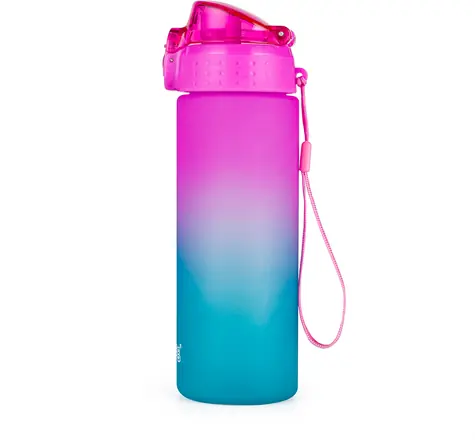 OXYBAG Trinkflasche OXY Click 600 ml OXY Ombre Blau-Pink