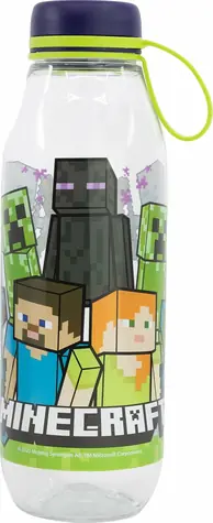 STOR Minecraft Trinkflasche 650 ml