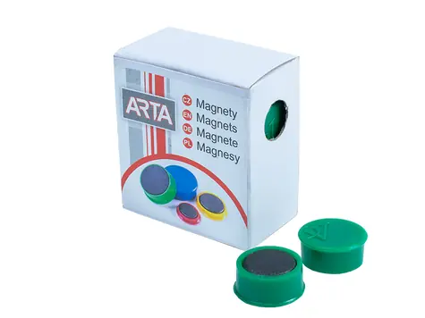 ARTA Magnete Durchmesser 16mm grün (10 Stück pro Packung)