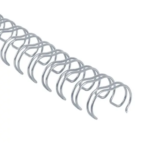 COPIERLAND Drahtrücken 7/16" - 3:1 - 11 mm - silber - 100 Stück