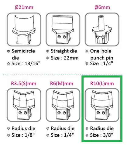KW triO Schneidenradius für KW triO 9521 10 mm