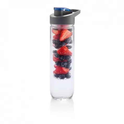 XD Design Flasche mit Obstkorb Get Fit 800ml blau