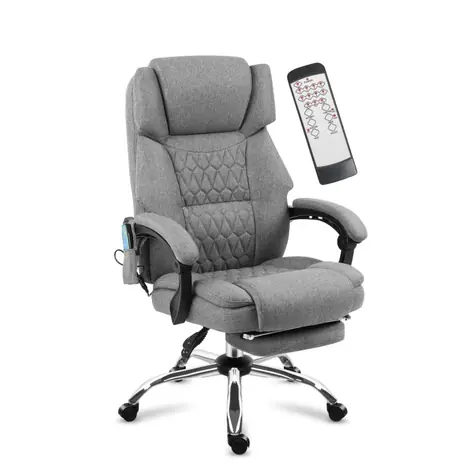 Mark Adler Boss 6.0 grau / Büromassagestuhl / Belastbarkeit 130 kg
