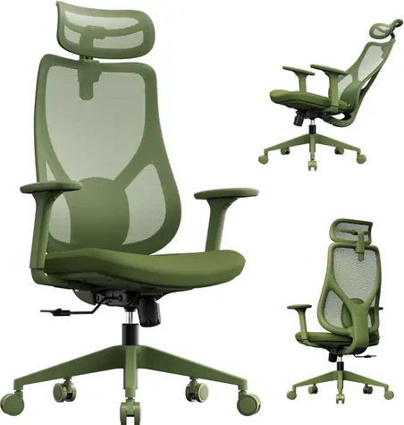 SENSE7 MOYO grün / Ergonomischer Bürostuhl / Belastbarkeit 150 kg