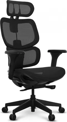 SENSE7 NOBU schwarz / Ergonomischer Bürostuhl / Belastbarkeit 130 kg
