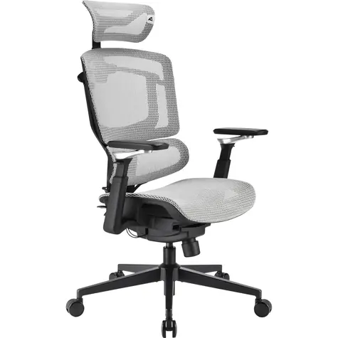 Sharkoon OfficePal C50M grau / Bürostuhl / 3D-Armlehnen / Belastbarkeit 120 kg