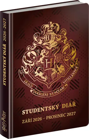 NOTIQUE Harry Potter Schülertagebuch (September 2026 - Dezember 2027), 9,8 x 14,5 cm