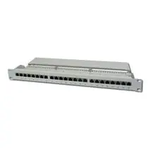 Digitus Patchpanel, CAT5E, 19", 24xSTP RJ45, beige