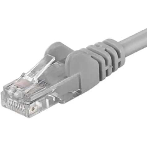 PremiumCord UTP CAT6 0,5m / Patchkabel / RJ45-RJ45 / grau