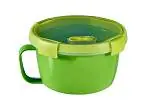Curver SMART TO GO ECO 0,9 l runde Dose hellgrün