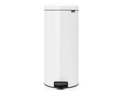 Brabantia Newicon Tretabfallbehälter 30 L weiß / Durchmesser 29,3 cm / Höhe 67,9 cm