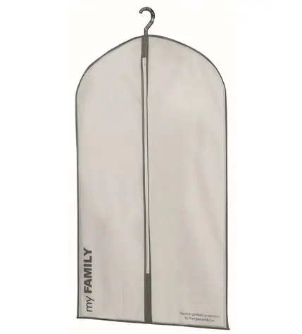 Compactor und kurze Kleiderhülle für Müllpressen, weiß / 60 x 100 cm / Polypropylen