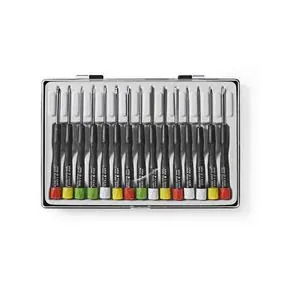 Nedis Schraubendrehersatz 15-teilig / 3x PH / 4X Schlitz / 4X Sechskant / 4X Tx