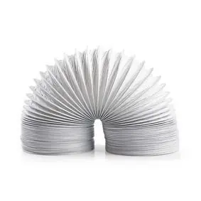 Nedis PVC-Ablaufschlauch / 100 mm / 1,50 m / Passend für: Be- und Entlüftung / Wäschetrockner 