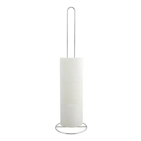 MSV ROLL TOWER Toilettenpapierhalter Chromstahl