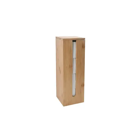 MSV TARAH Toilettenpapierhalter Bambus