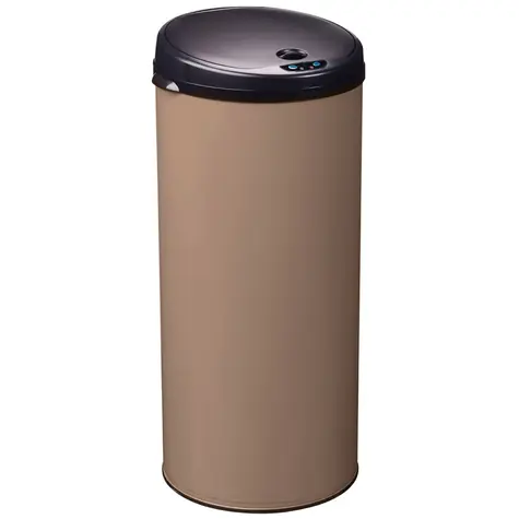 Rossignol Sensitive Basic 93624 braun / Berührungsloser Abfalleimer / 45 L / RAL 1019