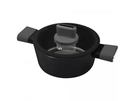 Lamart Poele Auflaufform 4,3L schwarz / 24 x 11 cm / Aluminium