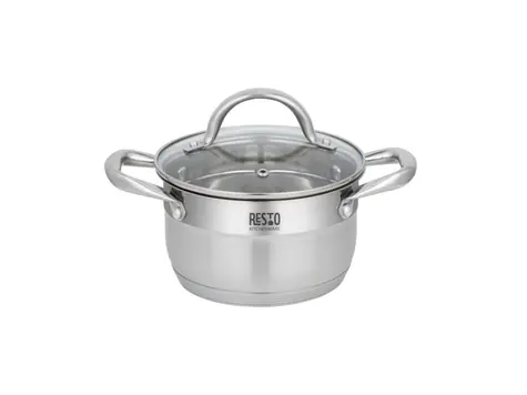 RESTO 92102 Topf mit Deckel 16 x 9,5 cm 1,9 l (RIGEL)