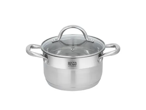 RESTO 92103 Topf mit Deckel 18 x 10,5 cm 2,7 l (RIGEL)