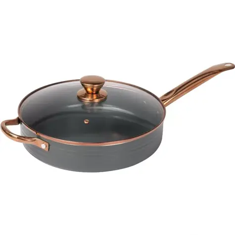 Lamart Orro Bratpfanne mit Deckel 28 cm grau / Aluminium
