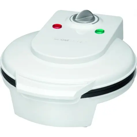 Clatronic WA 3491 weiß / Waffeleisen / 1200 W / 4 Waffeln / Herzform 
