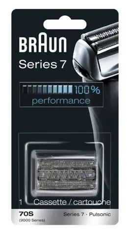 Braun CombiPack Series 7 70S / Ersatzklinge + Folie / für Series 7-Geräte