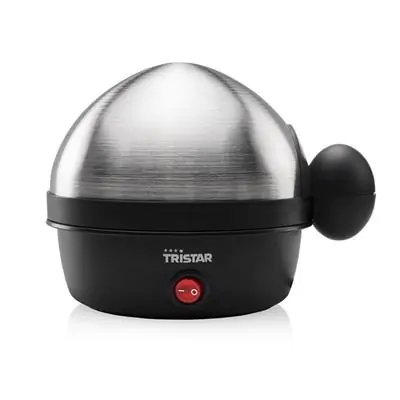 Tristar EK-3076 / Eierkocher / 350 W / bis zu 7 Eier / Edelstahl / schwarz / im Angebot