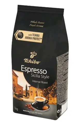 Tchibo 500830 Espresso Sicilia Style 1kg / Kaffeebohnen / 80% Arabica & 20% Robusta