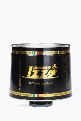 Izzo Caffé Gold 1 kg / Kaffeebohnen / 100 % Arabica / Dose
