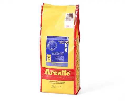 Arcaffe Roma 1 kg / Kaffeebohnen / 100 % Arabica / Vakuumverpackung