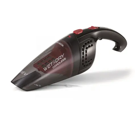 Ariete 2474 Wet&Dry schwarz / Hand-Akku-Staubsauger / 3,6 V / 400 ml / Trocken- und Nasssaugen / 12 Minuten Betriebszeit