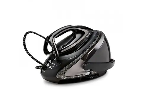 TEFAL Pro Express Ultimate schwarz / Bügeleisen mit Dampfgenerator / 2600 W / 1,9 l / Dampfstoß 650 g / Dampfdruck 8 bar / Nachverkauf