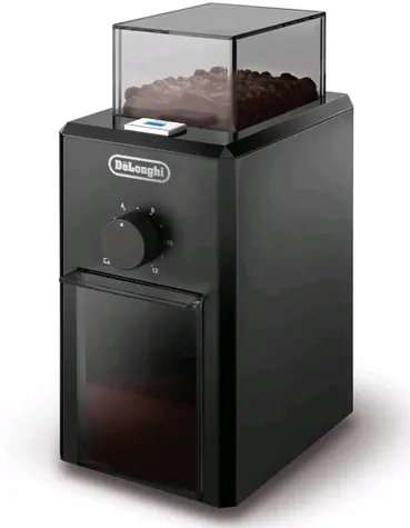 DeLonghi KG79 schwarz / Kaffeemühle / Tank 120 g / 110 W / 16 Mahlgrad 