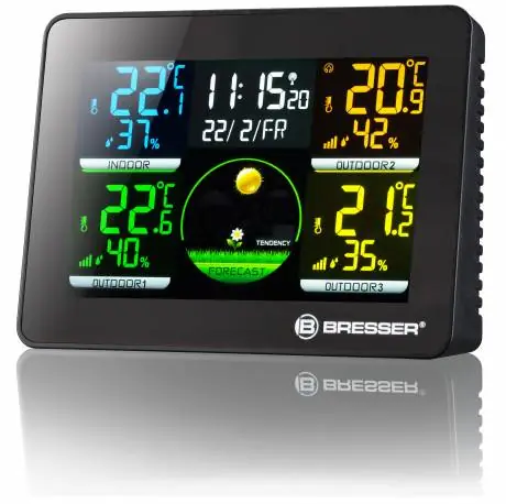 Bresser Thermo & Hygrometer Quadro NLX / Wetterstation