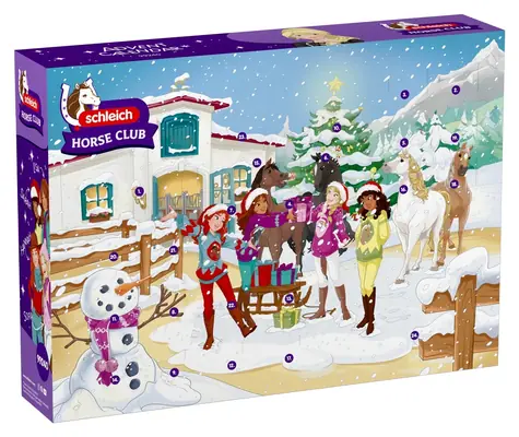 Schleich Adventskalender Reitclub 2026 Winter Reiten