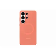 Samsung Silikonhülle mit Magnet S26 Ultra Korallenrot / Schutzhülle / Samsung Galaxy S26 Ultra