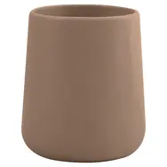 MSV MAONIE Zahnbürstenbecher matt Cappuccino / Keramik