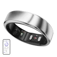 Ausgepackt - RingConn Air Gen 2 SMART Ring Größe 13 Galaxy Silber / Smart Ring / Titanstahl / BT 5.0 / IP68 / ausgepackt