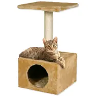 Magisches Katzenruhebett Hedvika beige 31x31x57cm