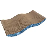 Magic Litter Kratzbaum Wave 2 Karton 43x22x4cm