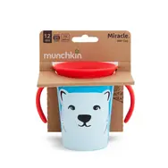 Munchkin - WildLove 360° Juniorbecher mit Henkeln 177 ml - Eisbär / ab 6 Monaten