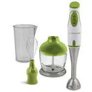 Esperanza EKM003G Pesto weiß-grün / Stabmixer / 450W / 2 Geschwindigkeiten / Zubehör