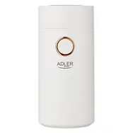 Adler AD 4446wg weiß / Kaffeemühle / Behälter 75g / 150 W 